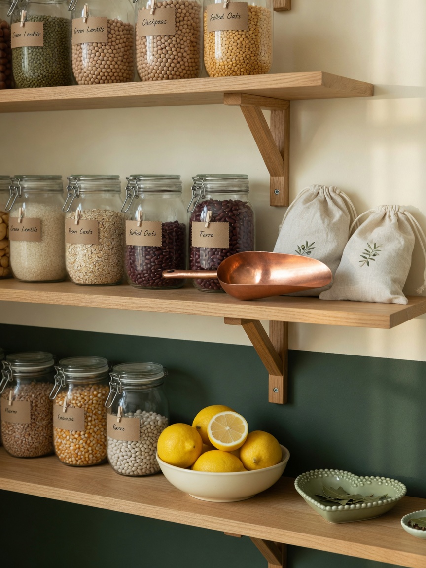 Organized pantry